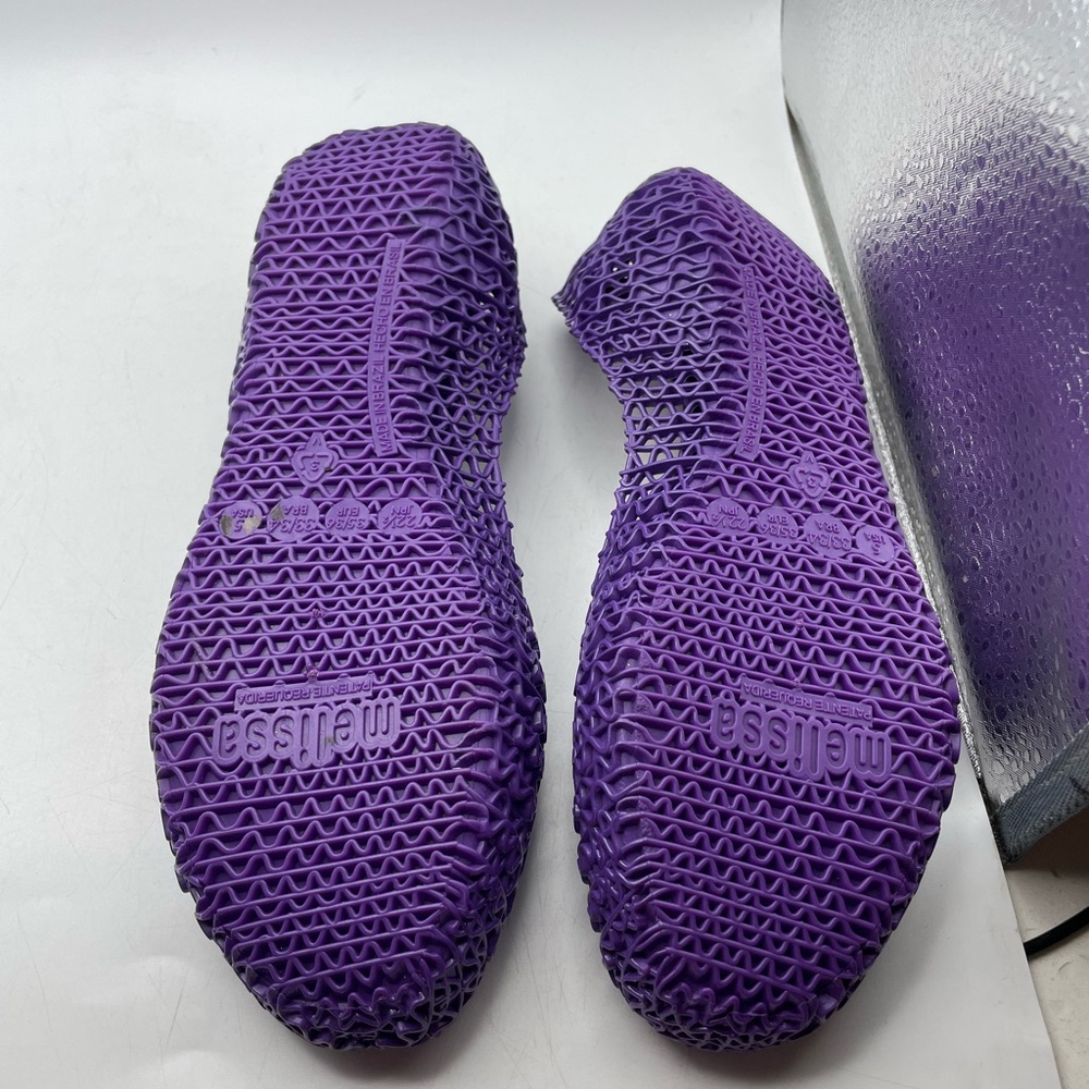 Melissa Purple Flats - Picture 8 of 9
